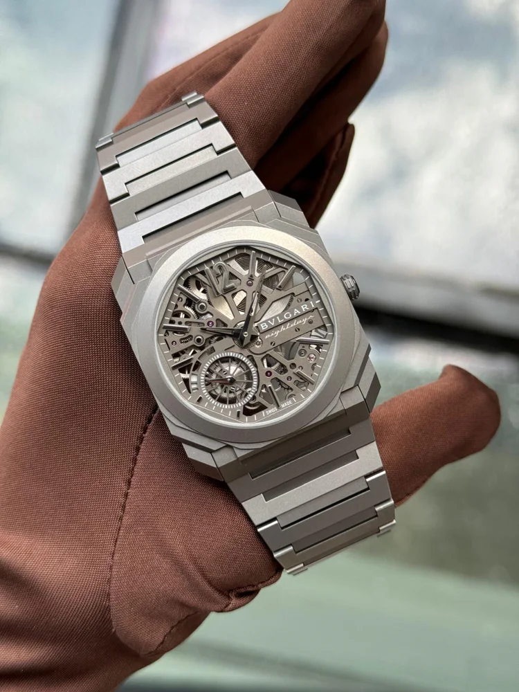 Bulgari Octo Finissimo Skeleton 8 Days papers